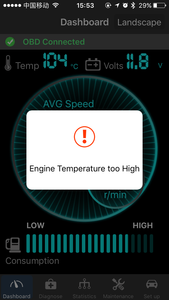 OEM Super BLE327 White Color OBD2 Bluetooth 4.0 Auto Scanner Adapter with Car HUD Display Function for <strong>Android</strong> &amp; IOS Mobile - Product Image 2
