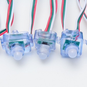 12MM Digital RGB Square <strong>WS2811</strong> <strong>Pixel</strong> Module <strong>String</strong> 5V 12V Waterproof <strong>String</strong> Light - Product Image 3