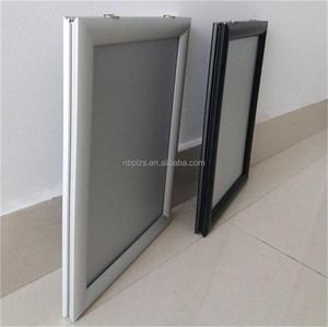 广告展示按扣夹框架50x70cm厘米，天花板悬挂双面海报框架70x100cm厘米，带挂钩
