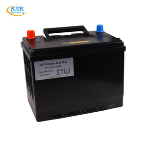 角动力混合动力汽车电池 LiFePO4 锂汽车 12 V 80Ah 电池组与蓝牙通信。