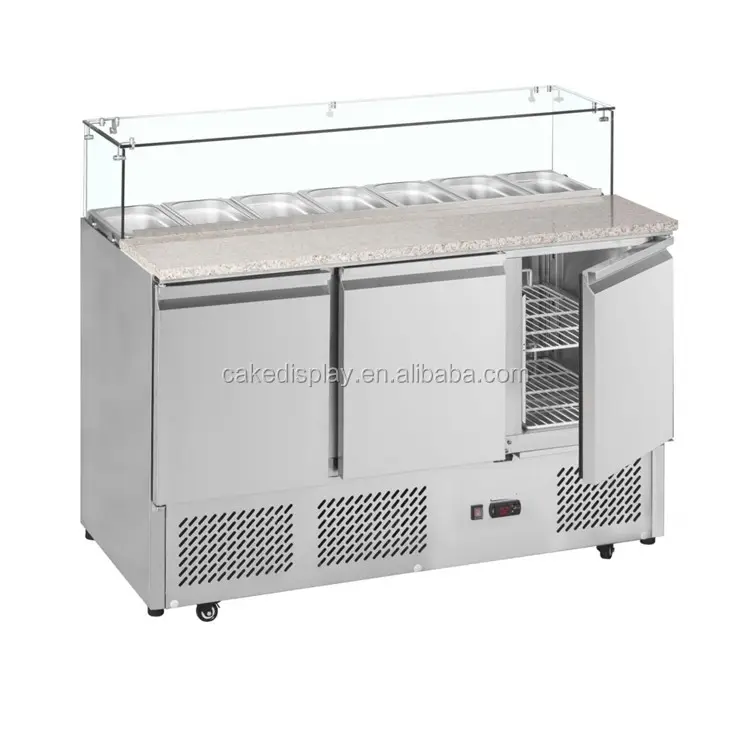 Snowland Salad Bar Display/Buffet Armadio/Vetrina Refrigerata