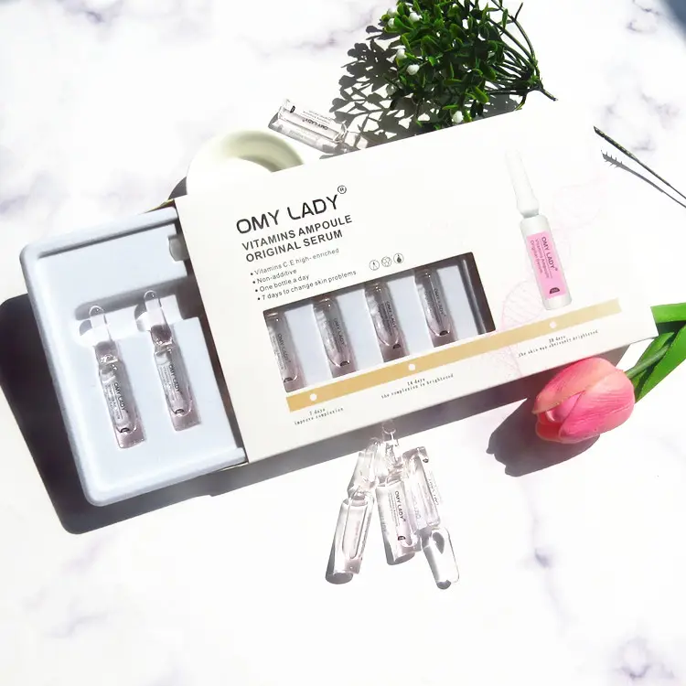 Mặt Ampoules cho Mesotherapy ngay lập tức khuôn mặt nâng Ampoules Huyết thanh hữu cơ Mỹ phẩm nhãn hiệu riêng chất lỏng sản phẩm tự nhiên