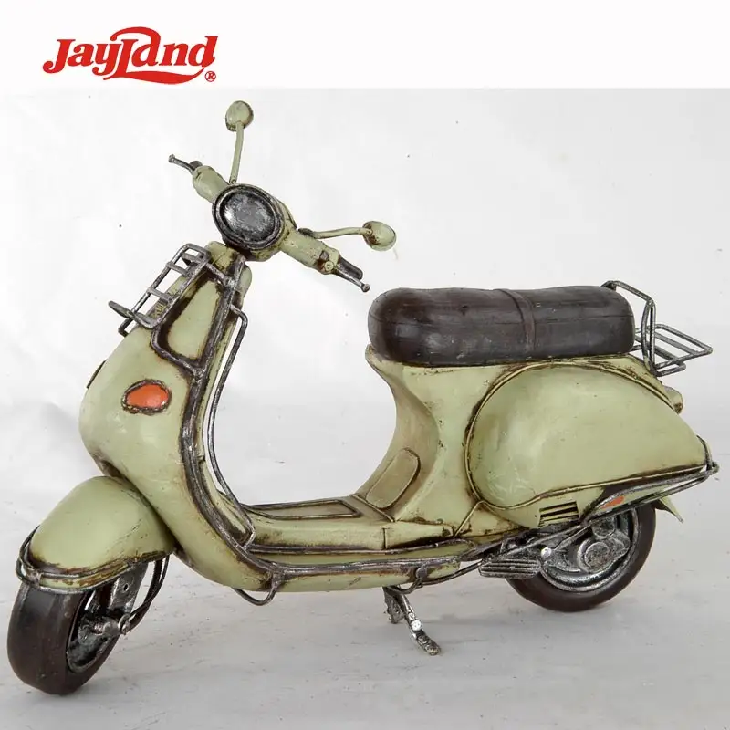 Motocicleta modelo de Metal de estilo antiguo/Vespa Antigua/modelo de Motor