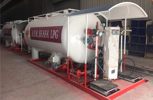 10 Ton <strong>Lpg</strong> Skid Filling Station 20,000 Liters <strong>LPG</strong> Gas Refilling Station - Product Image 5