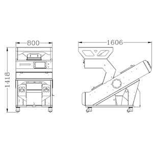 WESORT, superventas, productos de tamaño pequeño y mediano, máquina clasificadora de granos, máquina clasificadora de granos de cacao, máquina clasificadora de granos - Product Image 2