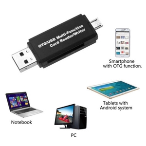 Per Micro USB di DEVIAZIONE STANDARD TF Tipo-C lettore di Schede 3 IN 1 Multi lettore di Schede di Memoria del Bastone - Product Image 3