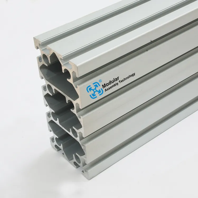 PG40 80X160 12 Slot Industri Aluminium Profil