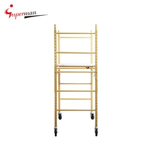 Low MOQ Movable Portable <strong>Multi</strong> <strong>Function</strong> Mobile Baker Scaffold H Frame Professional <strong>Scaffolding</strong> - Product Image 5