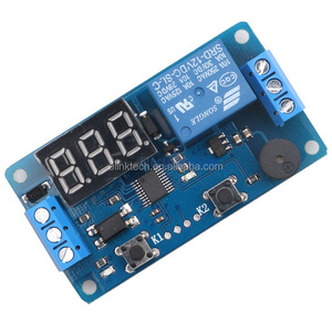 Digital Display A LED Tempo di Ritardo Relè Consiglio Modulo DC 12 V Timer Programmabile Interruttore Trigger PLC di Automazione di Controllo Auto Buzzer - Product Image 3