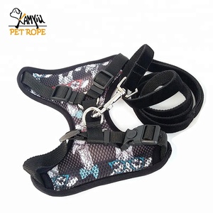 Pengekang Anjing Lucu dengan Tali, <span class=keywords><strong>Harness</strong></span> Anjing Nyaman Motif Es Krim dengan Tali Kekang untuk Anjing - Product Image 4