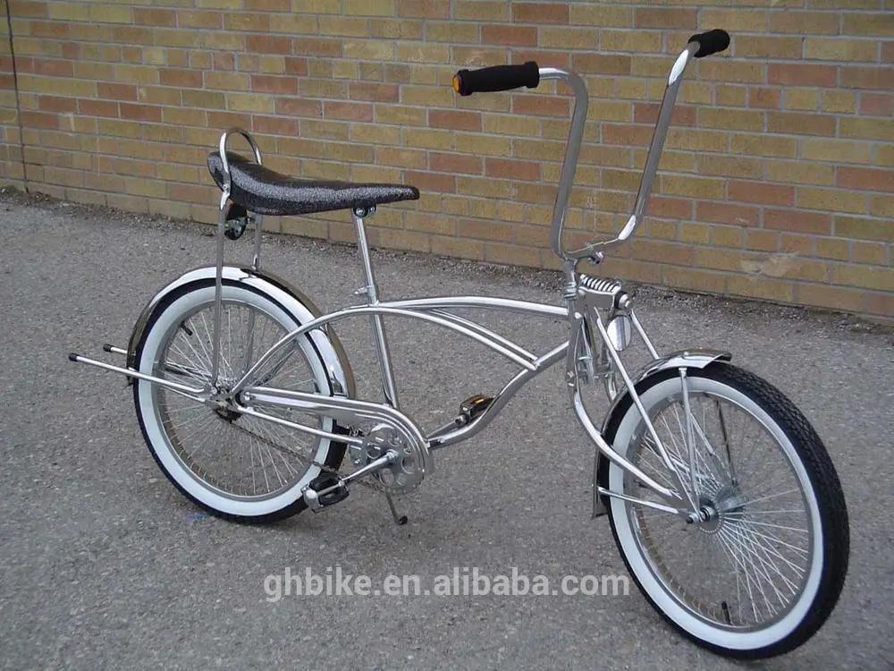 20 Inch Lowrider Bike Low Rider Cruiser Bike Banaan Zetel Fiets