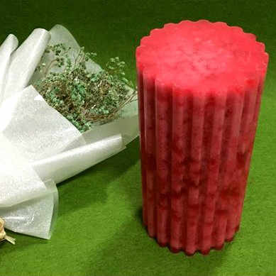 Acrylic Candle Mould Form Plastic Polycarbonate Cylinder Pillar Shape Candle Molds for Candle Making