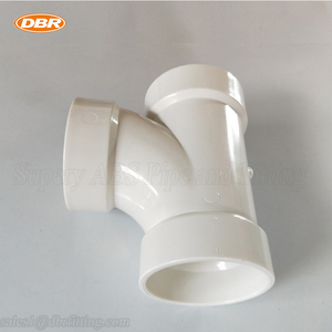 DBR水暖供应cUPC建材4英寸PVC卫生三通管件塑料管pvc管