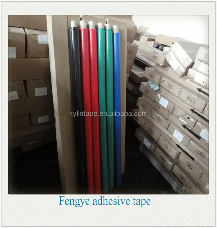 Esporta in India mercato half-finito in pvc nastro isolante log rotolo