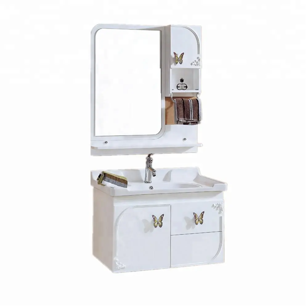 Lavabo moderno de PVC, nuevo diseño, mueble de baño