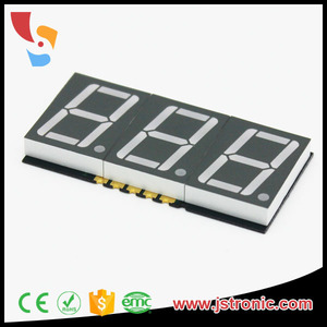 Ультратонкий 7-сегментный светодиодный дисплей JSTRONIC smd 3-значный 0,56 дюймов smd 7-сегментный дисплей - Product Image 4