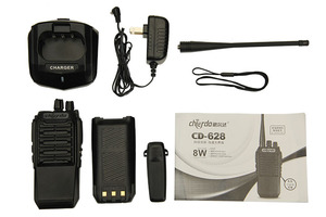 Cảnh sát transmitter vhf mạnh mẽ nhất thu phát dài khoảng cách cầm tay ham radio để bán CD-628 - Product Image 5