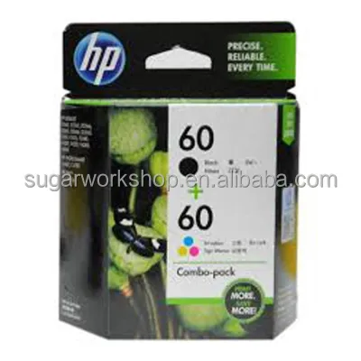 Genuino (No 60 )CN067AA Hp negro + color Original Combo Pack