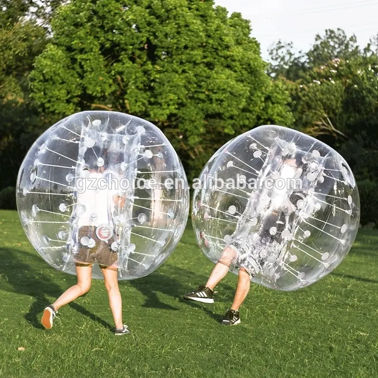 Ensemble de ballons gonflables en TPU et PVC pour adultes et enfants, boule de Football à bulles, offre spéciale,