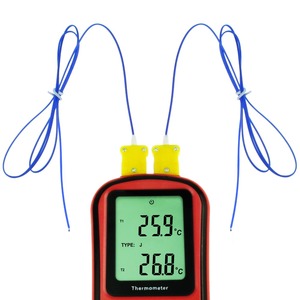 Dijital K/J/T/E/R/S/N tipi termokupl termometre ATC sıcaklık ölçümü ile çift kanal - Product Image 4