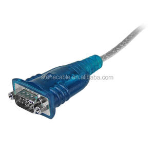 USB 2.0到DB9串行RS232 9针驱动器公转换器适配器电缆 - Product Image 5