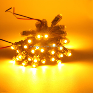Silicone Led Pixel 9 millimetri DC12V Smd Ha Condotto il Modulo Pixel IP68 0.2W Nominale Singolo Colore - Product Image 5