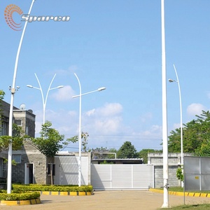 Sparco 6M 8M 10M 12M <strong>Aluminium</strong>/stainless Steel/galvanized Steel European Style Round Street Light Pole Earthing