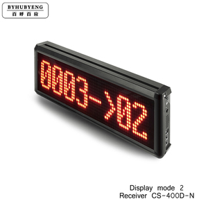 BYHUBYENG 3 <strong>Display</strong> and 1 Transmitter Wireless <strong>Queue</strong> <strong>System</strong> 99 Channel 9999 Number FM Technology Electronic <strong>Queue</strong> <strong>Management</strong>