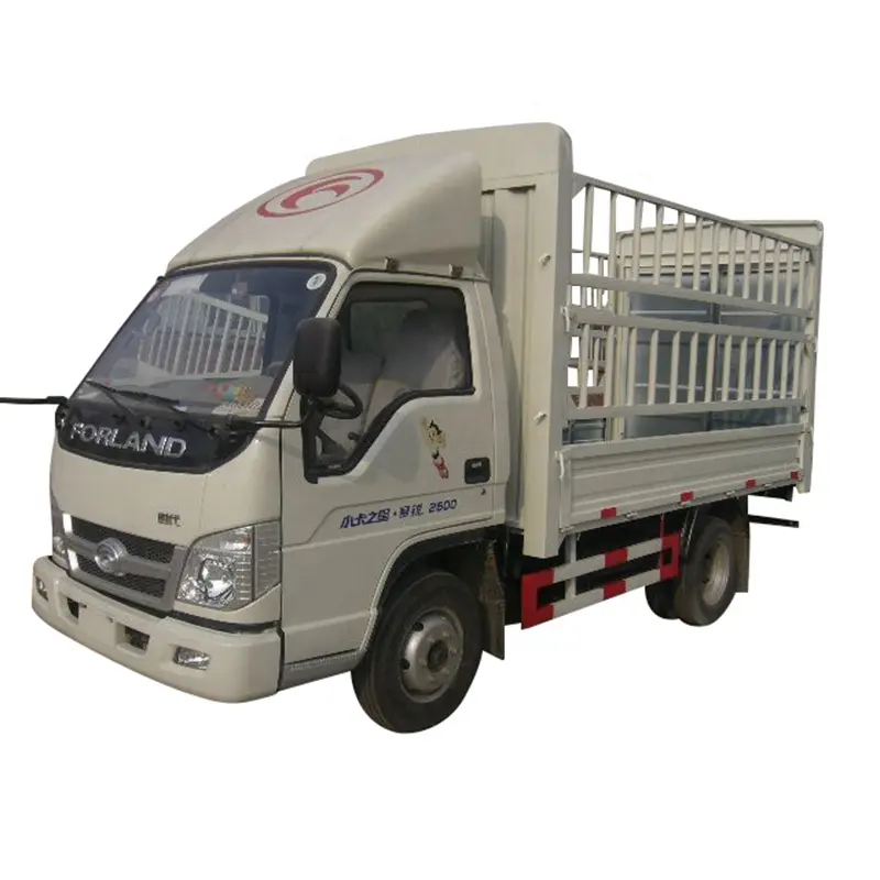 Forland RHD 2t 3t 4t 5t caixa de carga de caminhão da carga do caminhão CLW light duty flatbed para venda
