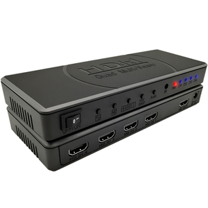 Multivista HDMI 4 Entrada 1 salida pantalla sin costuras 4x1 hdmi switch quad MultiView switcher