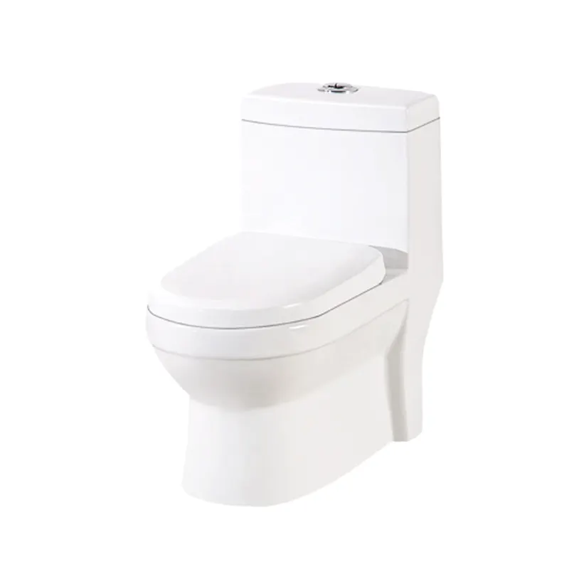 Wc salle de bain bol de toilette en céramique une pièce Commode Blanche articles sanitaires toilettes