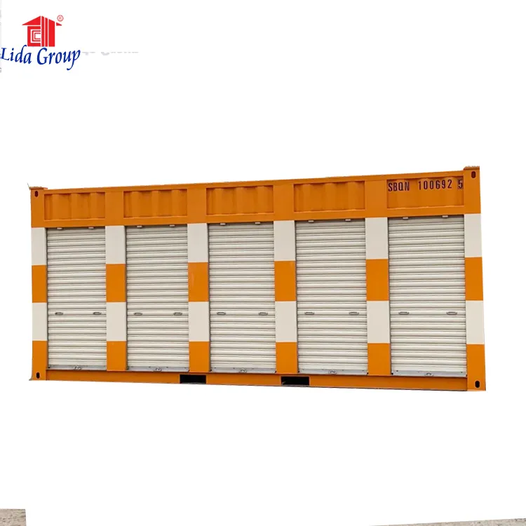 Vận Chuyển Chất Lượng Cao Tự 20ft Prefabricate Modular Container Lưu Trữ Để Bán