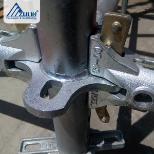 Andaimes modulares de aço do projeto moderno ZULIN Andamios galvanizado por mergulho quente da China para construção civil SGS Certified