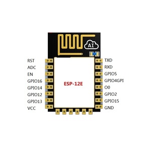New version <strong>ESP</strong>-12E (replace <strong>ESP</strong>-<strong>12</strong>) <strong>ESP8266</strong> remote serial SPI Port <strong>WIFI</strong> wireless <strong>module</strong> - Product Image 4