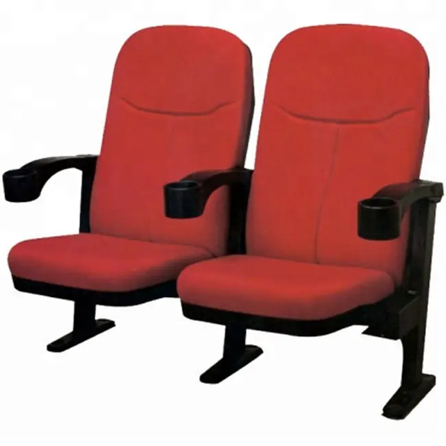 Silla de auditorio de tela para cine en casa, asiento de cine en casa, tamaño a la venta, portátil