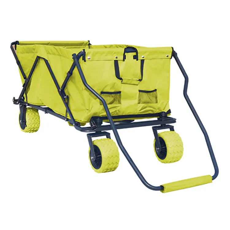 Portatile multi purpose heavy duty pieghevole per esterni utility wagon della spesa carrello a mano trolley