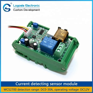 Módulo de Sensor de entrada DC personalizado, 12V/24V, WCS2720, 0-5V, salida 0-30A