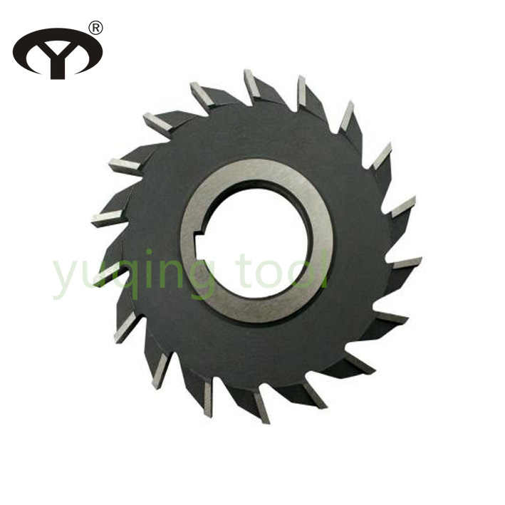 HSS M2 Side Milling Cutter With Straight Teeth Staggered Teeth