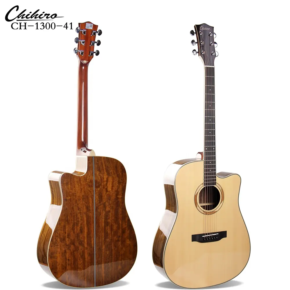 CH-1300-41 guitarra acústica de 41 pulgadas, 6 cuerdas, fabricante de China