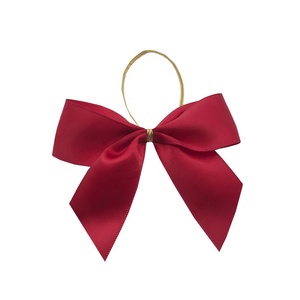 Hotsale <strong>Gold</strong> Satin Ribbon Make Bottle Neck <strong>Bows</strong> Wine Bottle <strong>Bow</strong> Tie Decoration Ribbon <strong>Bow</strong> - Product Image 3