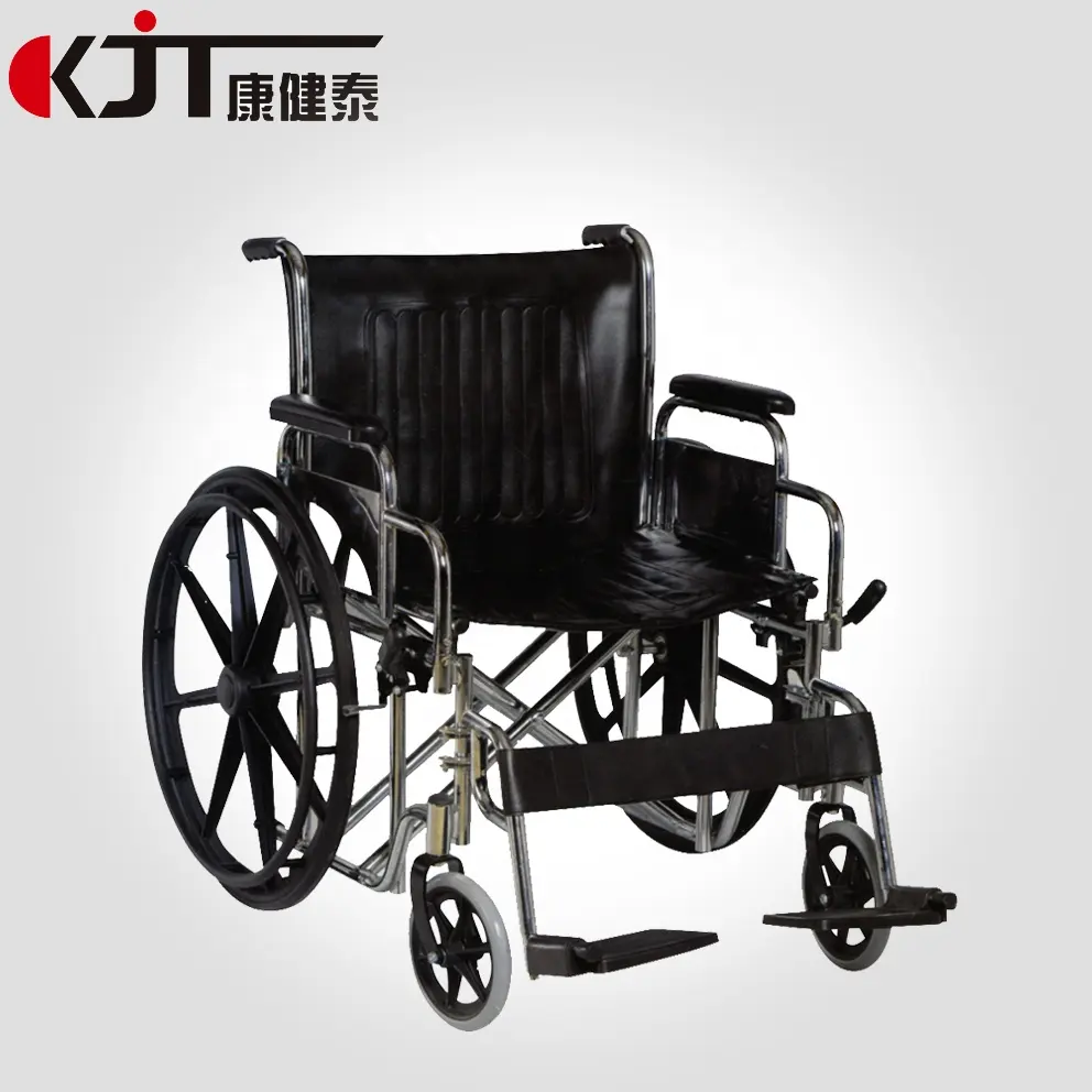 Китайская инвалидная коляска, 8 дюймов, передние колеса, 24 дюйма, задние Магнитные колеса, съемная подставка для ног, инвалидная коляска, ручная стальная инвалидная коляска