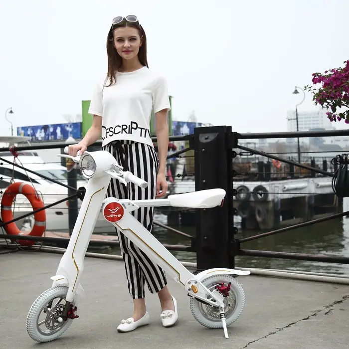 Vendita calda Lehe smart city E-bike bicicletta pieghevole elettrica 250 W e-bike