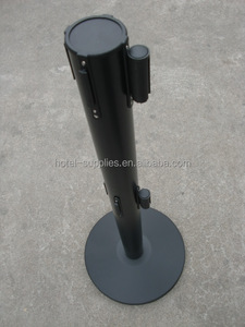 キュー管理のための格納式ダブルベルト鉄塗装博物館バリア - Product Image 5