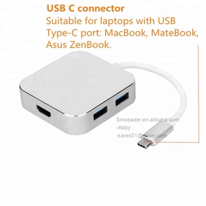 Multile-port USB C to <strong>HDMI</strong> U3*3 PD Combo Convertor USB Type C Multiple <strong>Function</strong> Adapter (PD for Charging and Data Transfer)