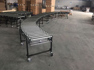 Telescopic Powered Roller Conveyor <strong>Container</strong> <strong>Unloading</strong> Equipment for Factories - Product Image 5