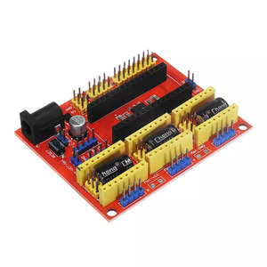 Ücretsiz kargo 3D yazıcı gravür CNC kalkan V4 genişletme kartı Arduino Mega için