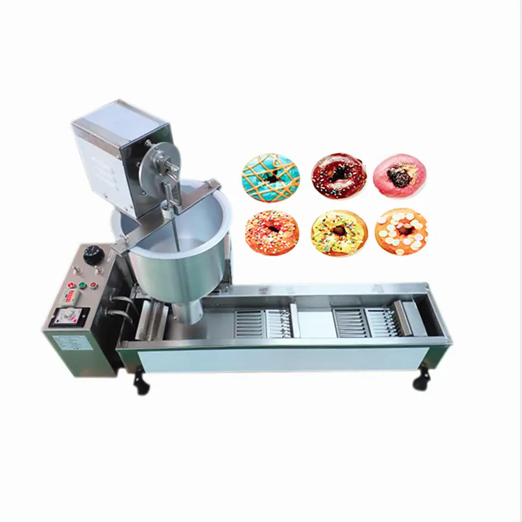 Forno elétrico automático de rosquinha/rosquinha máquina de fritura para padaria