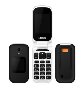 中国基本定制型号C300G 2G GSM双屏高级键盘功能带摄像头的翻盖手机 - Product Image 1