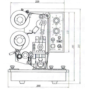Competitive Price HP 241B Semi Automatic Batch Coding Machine - Product Image 3
