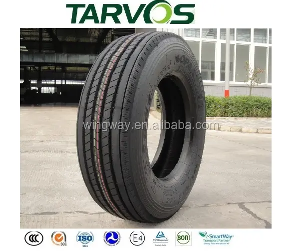 Tarvos/Kapsen Merk Qingdao tire 11R22. 5, 12R22. 5, 295/80R22. 5, banden 315/80R22. 5 kopen banden direct uit China